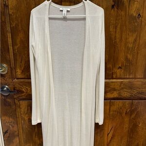 WHBM White Duster